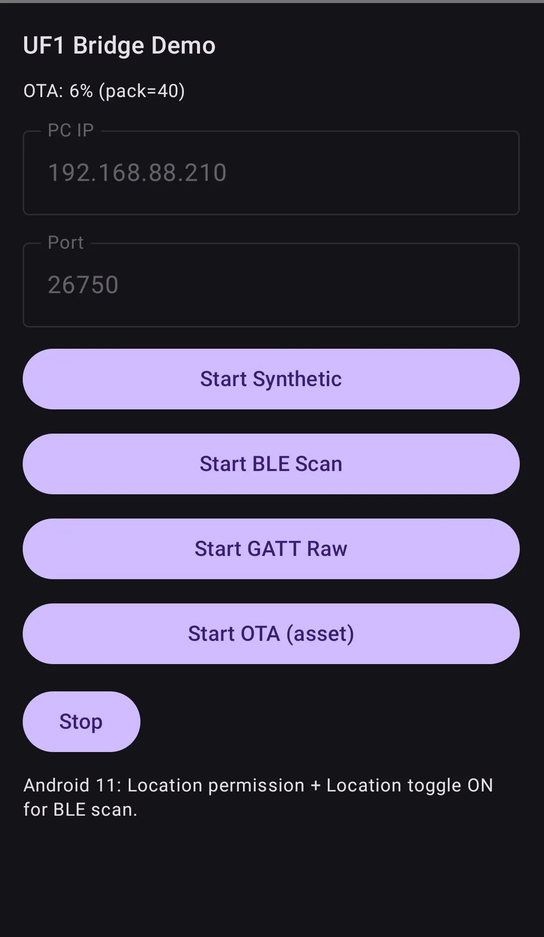 Android app screenshot